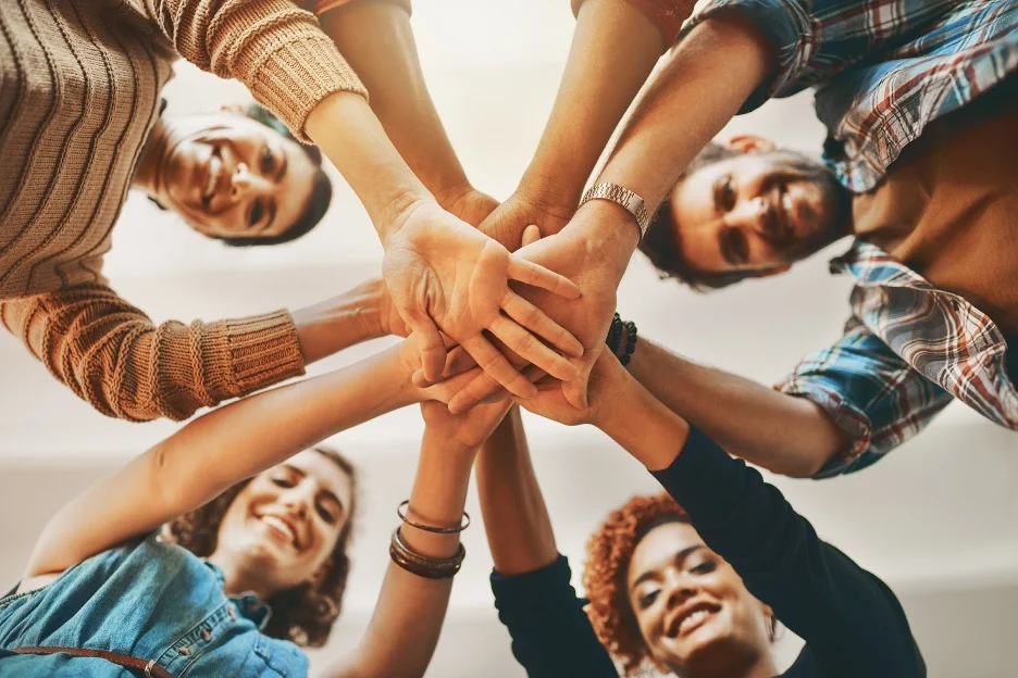 Cocaine treatment center A treatment provider taking care of a client suffering with drug abuse and mental health issues