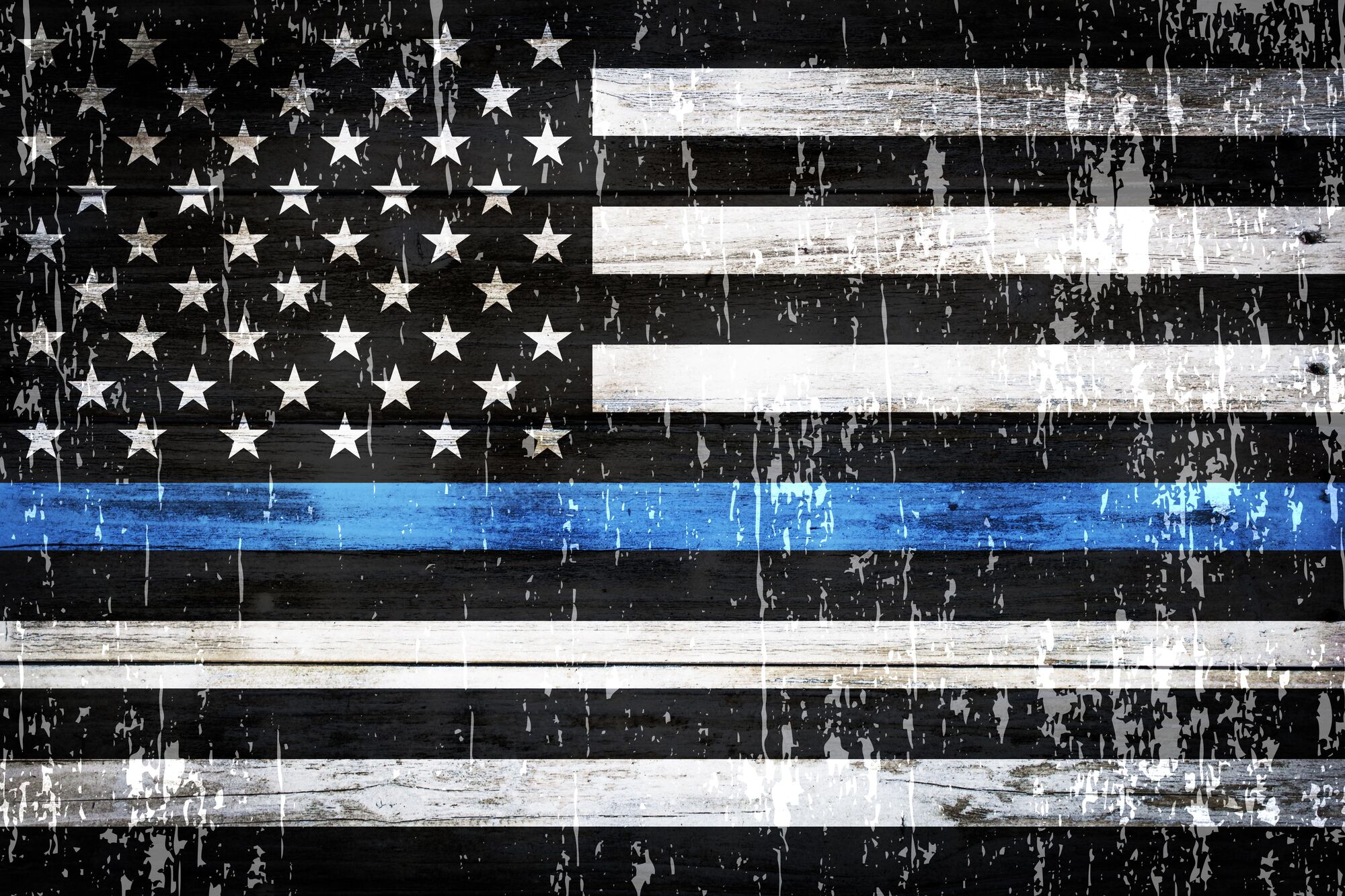 Police flag