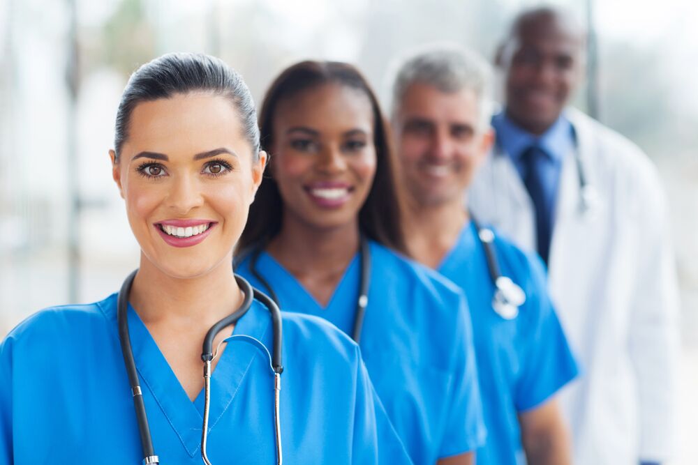 group of medical professionals Common Substance Use Disorders Among Nurses